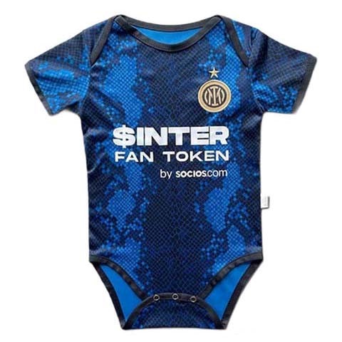 Heimtrikot Inter Milan Bebé 2021-2022 Günstige Fußballtrikots